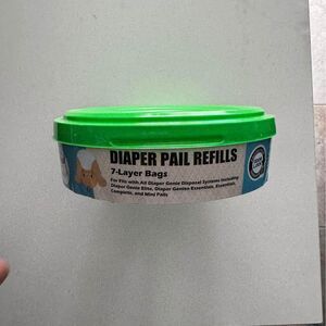 7x Diaper Pail Refills 7- Layer Bags Newborn Diapers Holds 300
